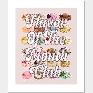 Flavor Of The Month Club Posters and Art